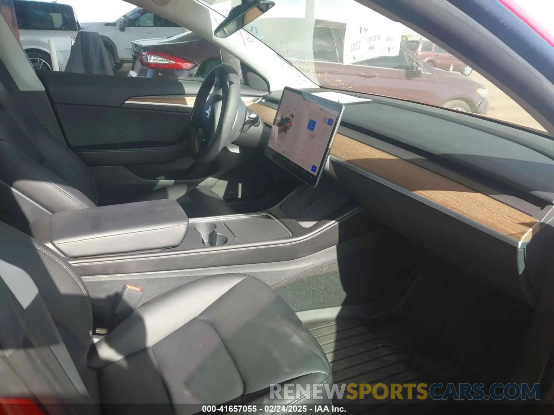 5 fotografías del automóvil dañado 5YJ3E1EA9PF546264 TESLA MODEL 3 2023