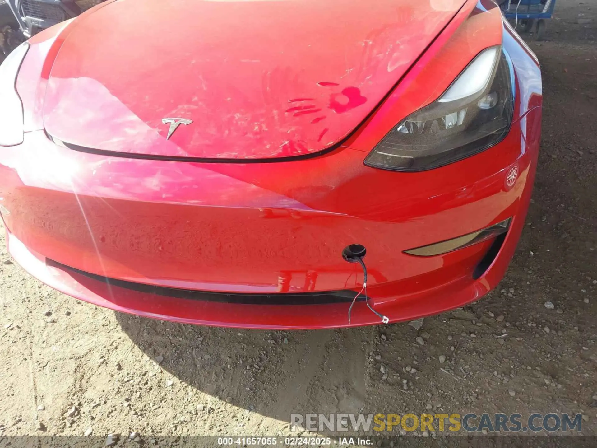 6 fotografías del automóvil dañado 5YJ3E1EA9PF546264 TESLA MODEL 3 2023