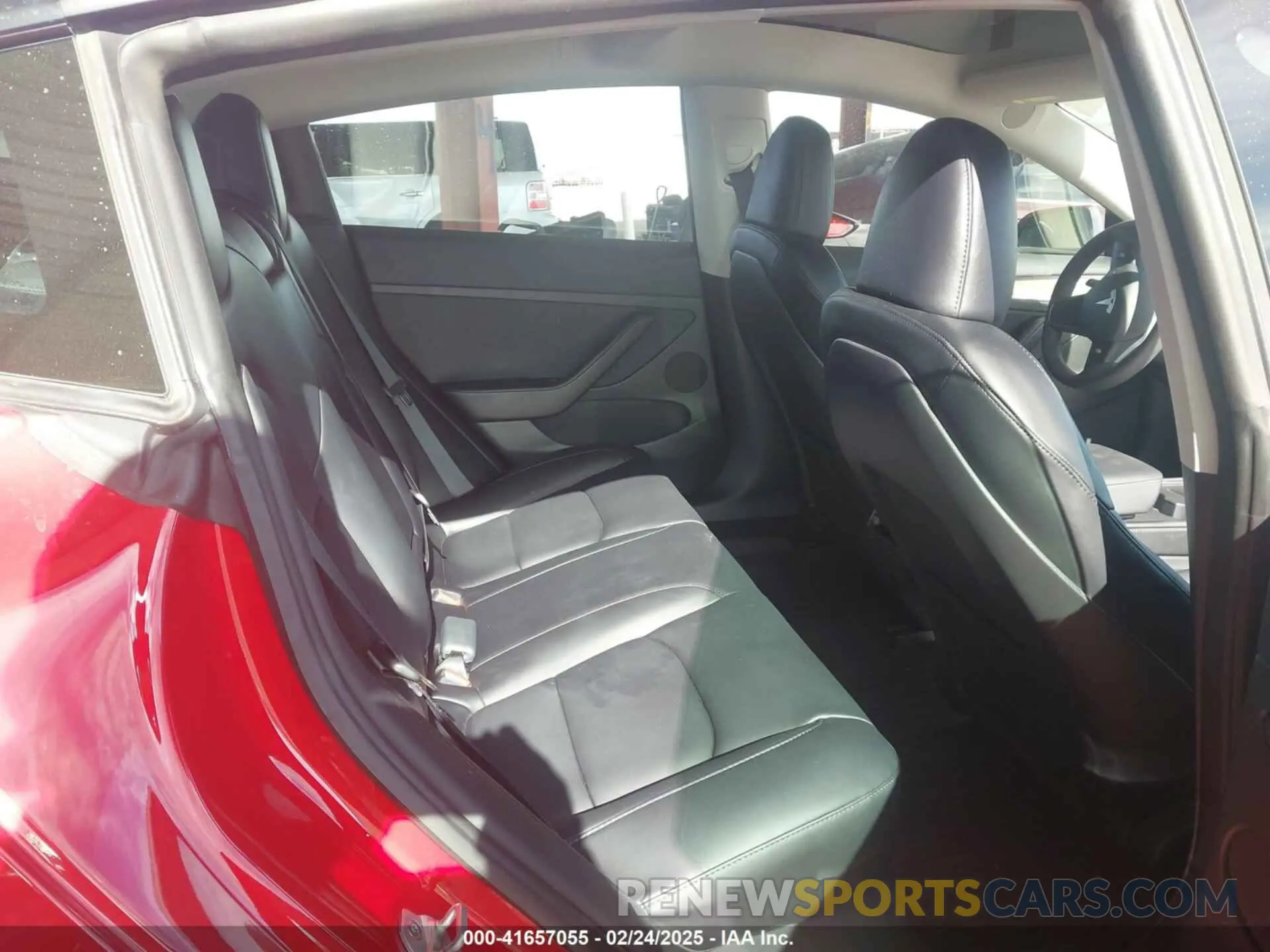 8 fotografías del automóvil dañado 5YJ3E1EA9PF546264 TESLA MODEL 3 2023