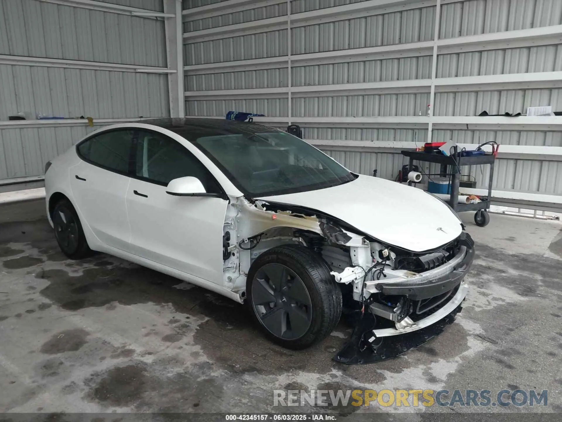 1 fotografías del automóvil dañado 5YJ3E1EA9PF548726 TESLA MODEL 3 2023