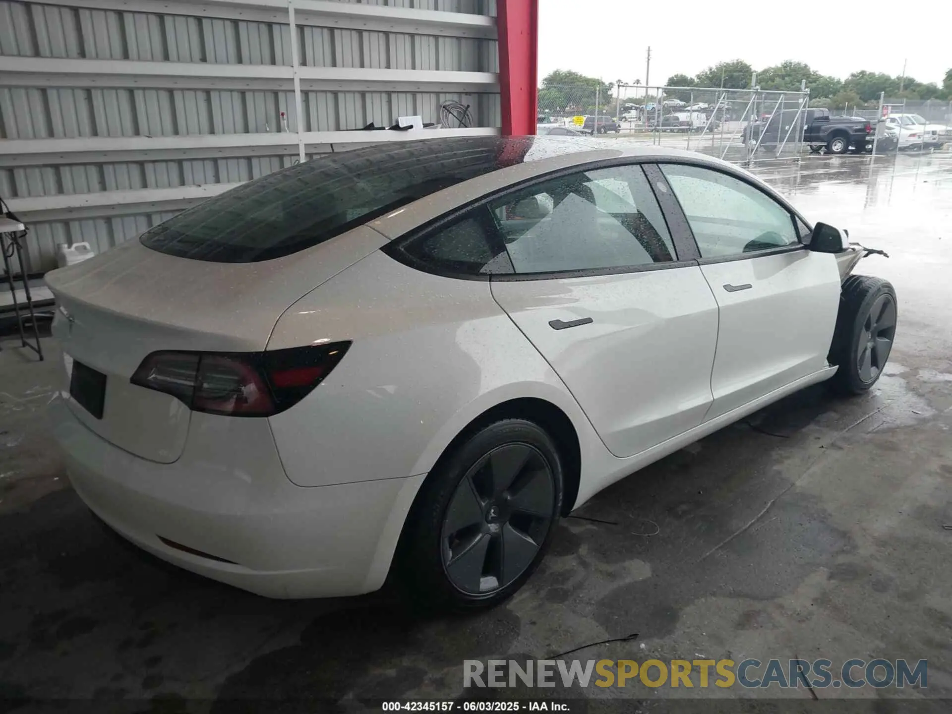 4 fotografías del automóvil dañado 5YJ3E1EA9PF548726 TESLA MODEL 3 2023