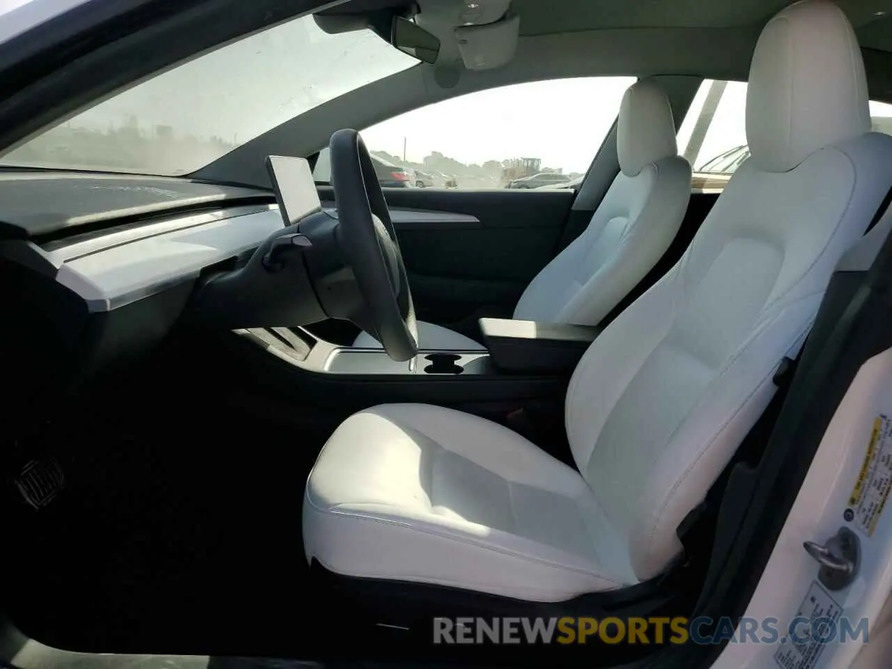 7 fotografías del automóvil dañado 5YJ3E1EA9PF555000 TESLA MODEL 3 2023