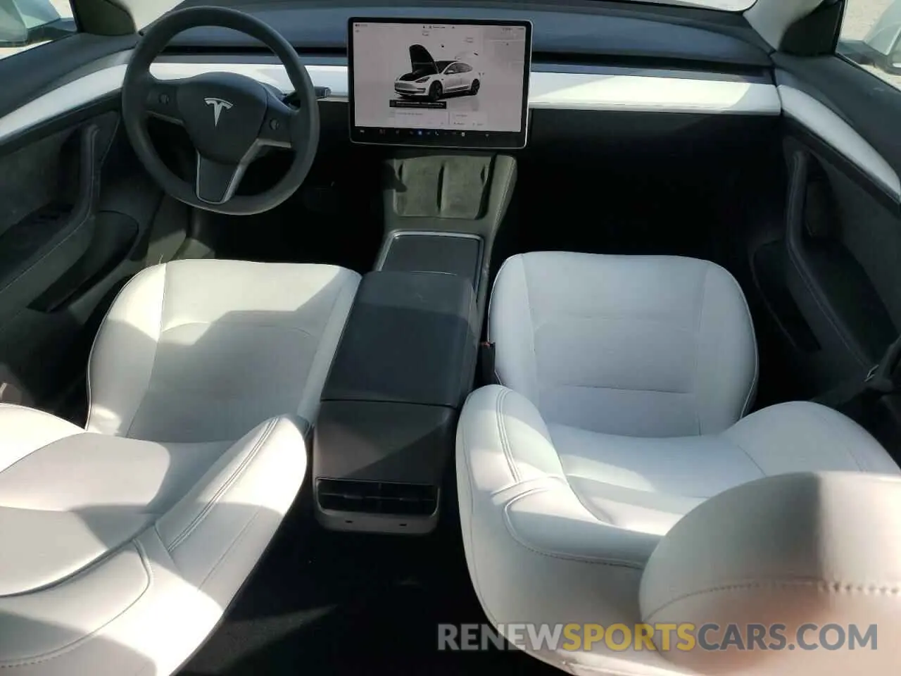 8 fotografías del automóvil dañado 5YJ3E1EA9PF555000 TESLA MODEL 3 2023