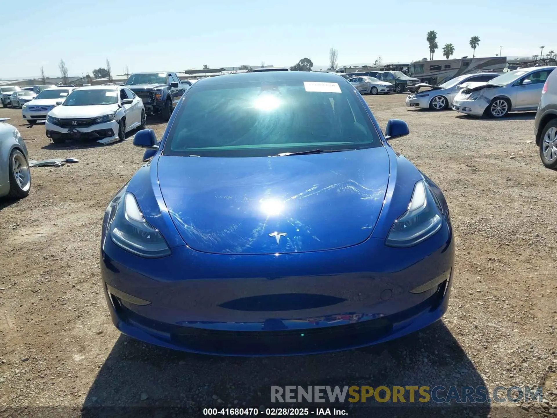 13 fotografías del automóvil dañado 5YJ3E1EA9PF556910 TESLA MODEL 3 2023
