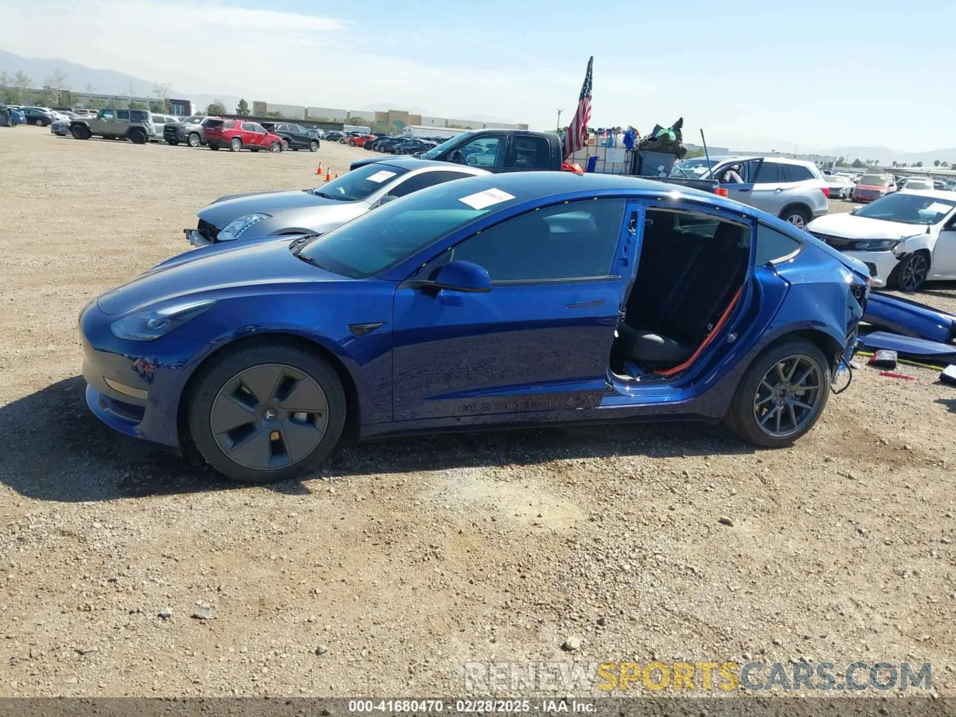 15 fotografías del automóvil dañado 5YJ3E1EA9PF556910 TESLA MODEL 3 2023
