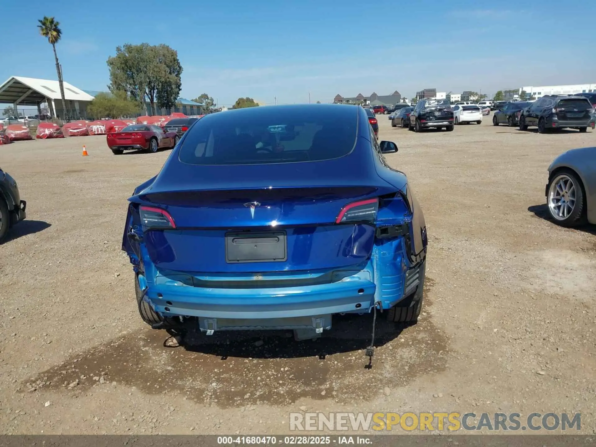 17 fotografías del automóvil dañado 5YJ3E1EA9PF556910 TESLA MODEL 3 2023