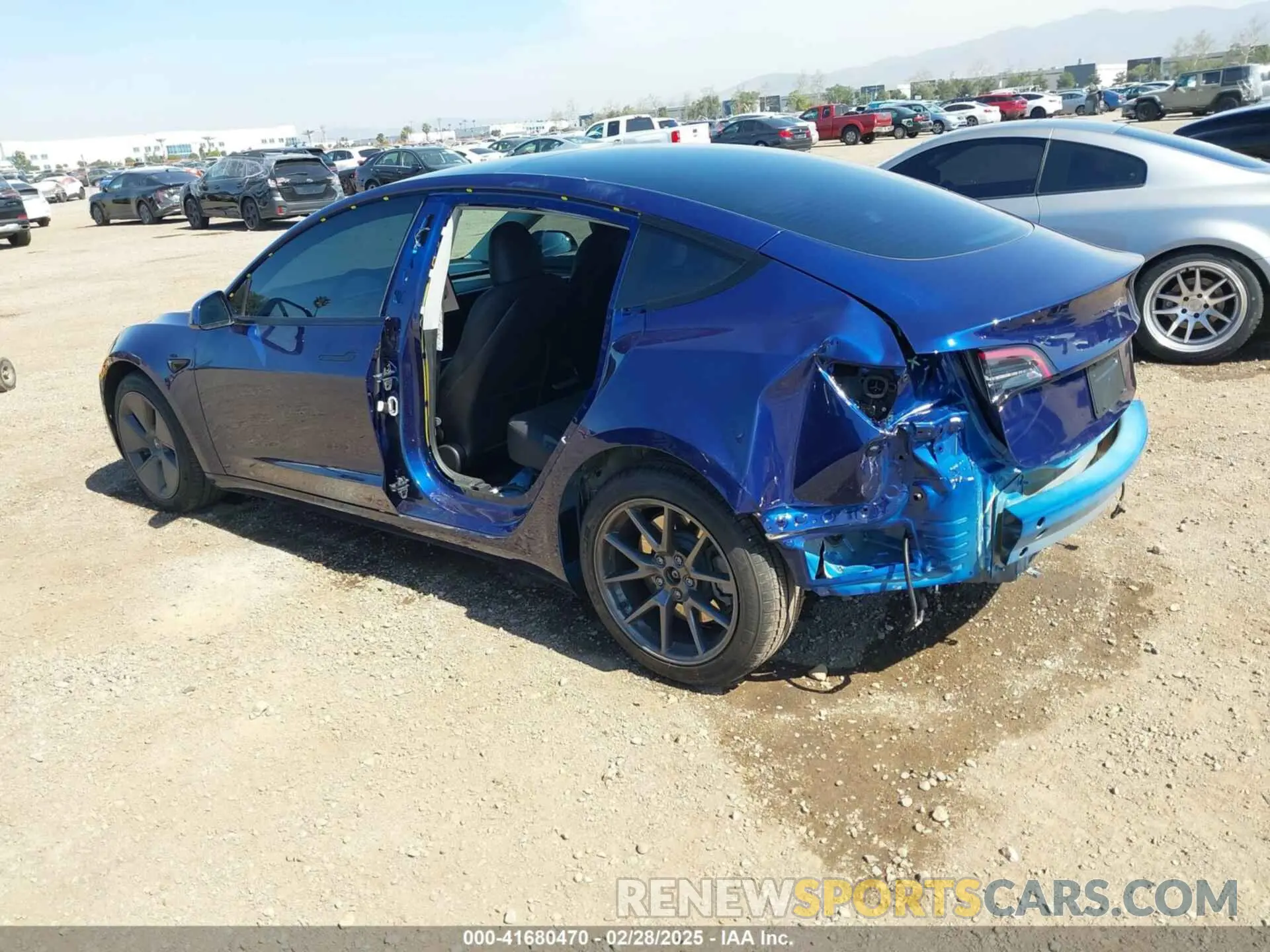 3 fotografías del automóvil dañado 5YJ3E1EA9PF556910 TESLA MODEL 3 2023