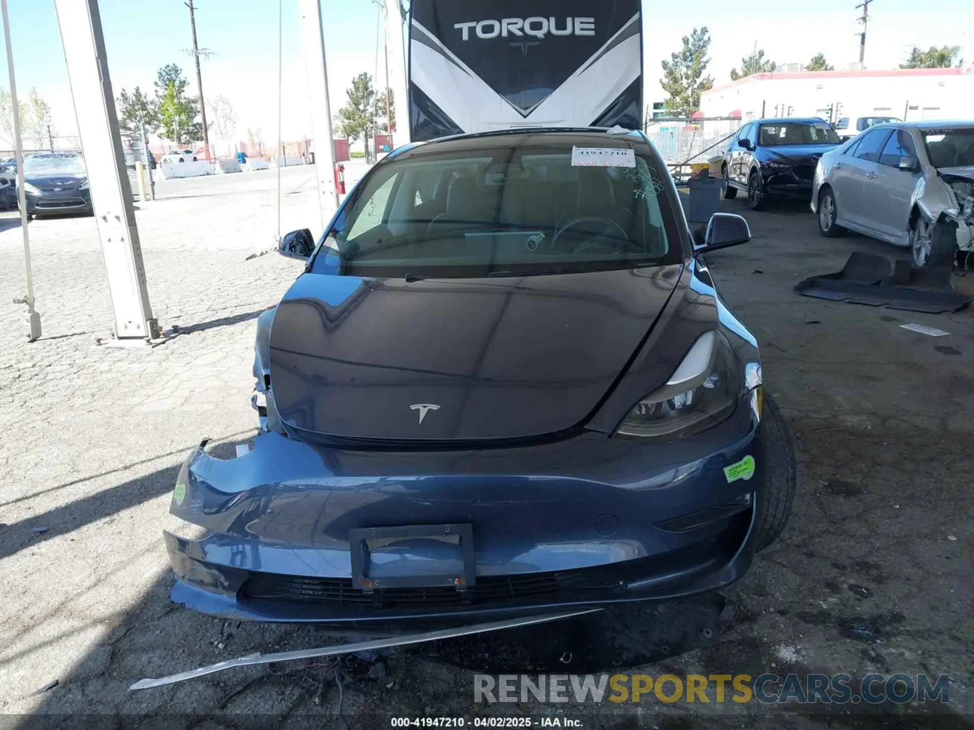 13 fotografías del automóvil dañado 5YJ3E1EA9PF560584 TESLA MODEL 3 2023