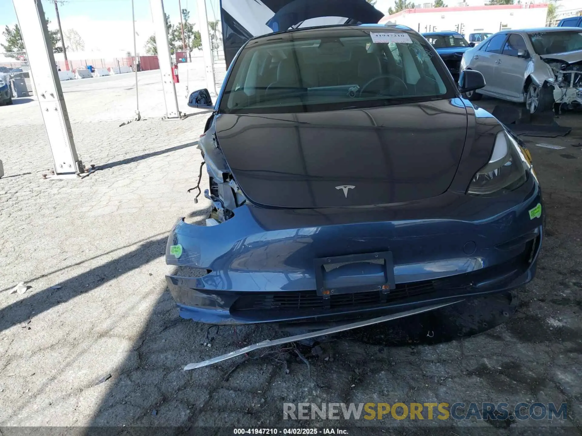 6 fotografías del automóvil dañado 5YJ3E1EA9PF560584 TESLA MODEL 3 2023
