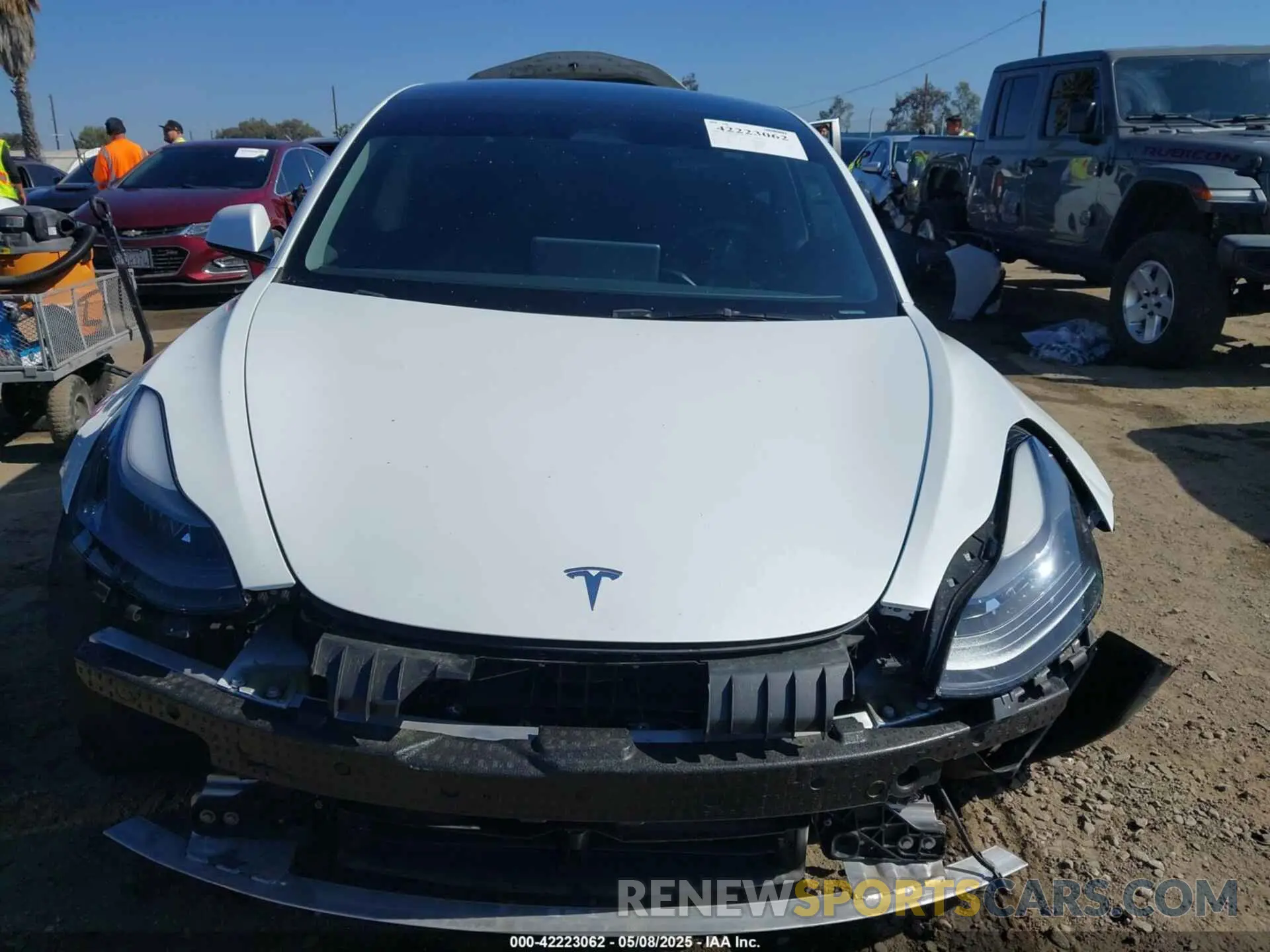 13 fotografías del automóvil dañado 5YJ3E1EA9PF564991 TESLA MODEL 3 2023