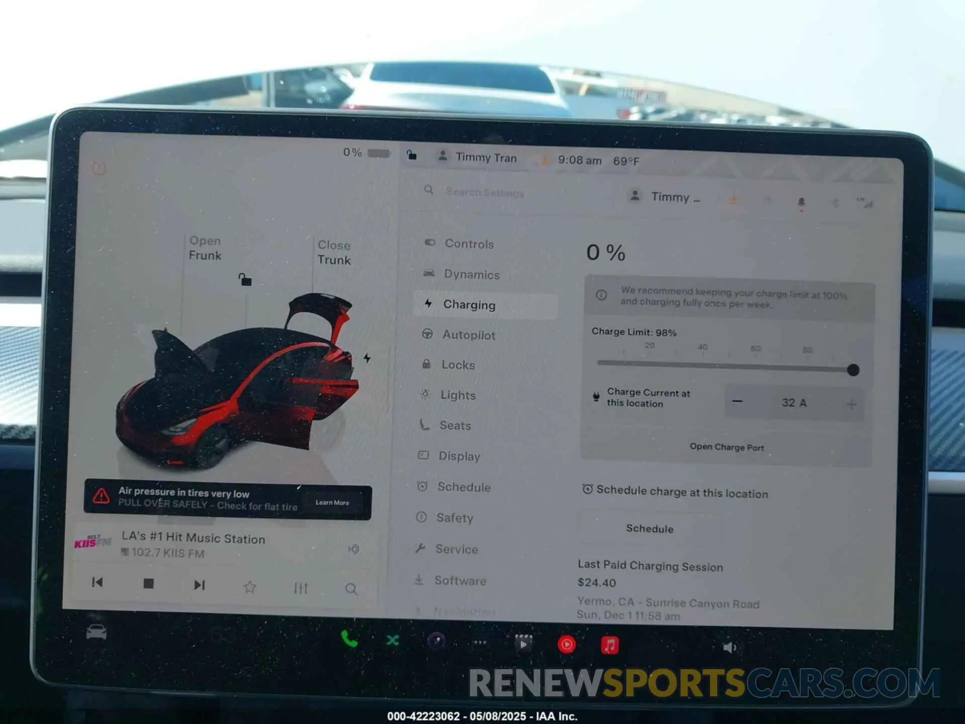 18 fotografías del automóvil dañado 5YJ3E1EA9PF564991 TESLA MODEL 3 2023