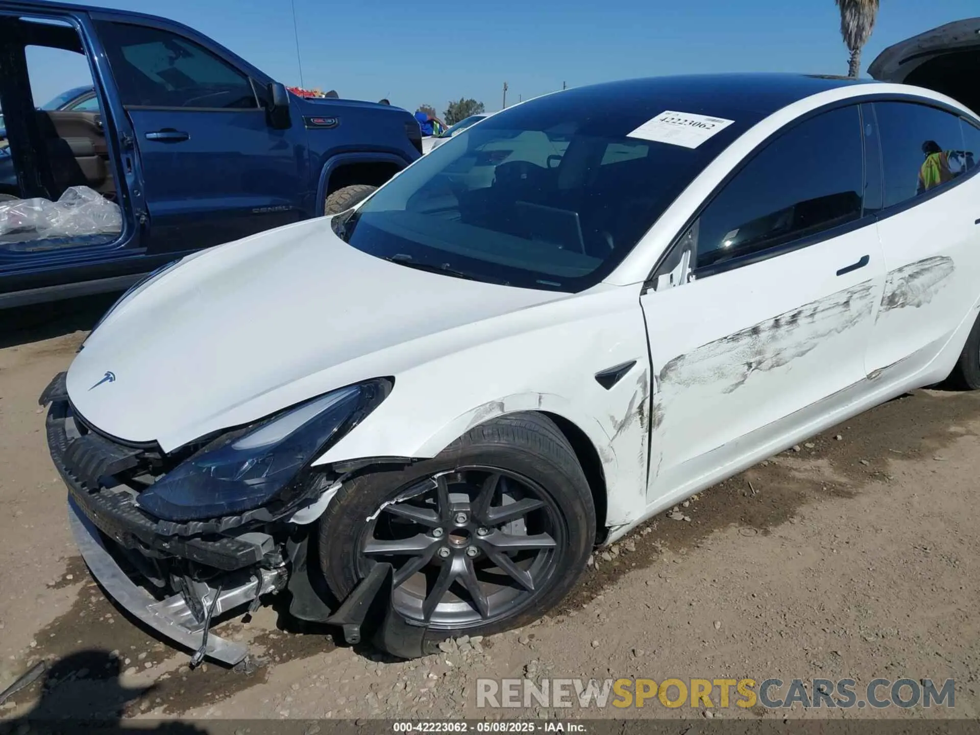 6 fotografías del automóvil dañado 5YJ3E1EA9PF564991 TESLA MODEL 3 2023