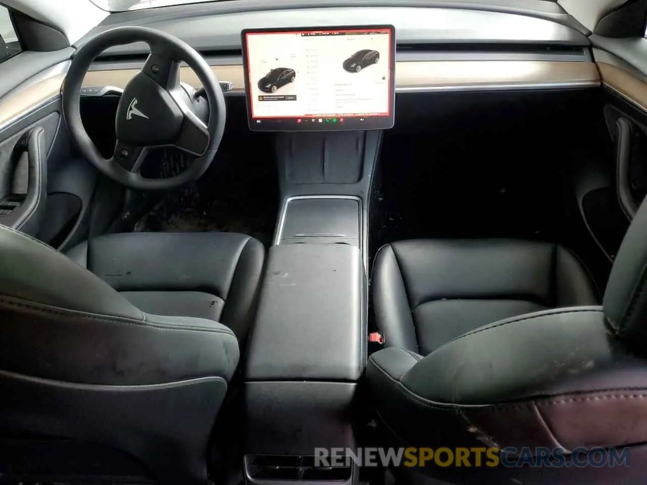8 fotografías del automóvil dañado 5YJ3E1EA9PF565266 TESLA MODEL 3 2023