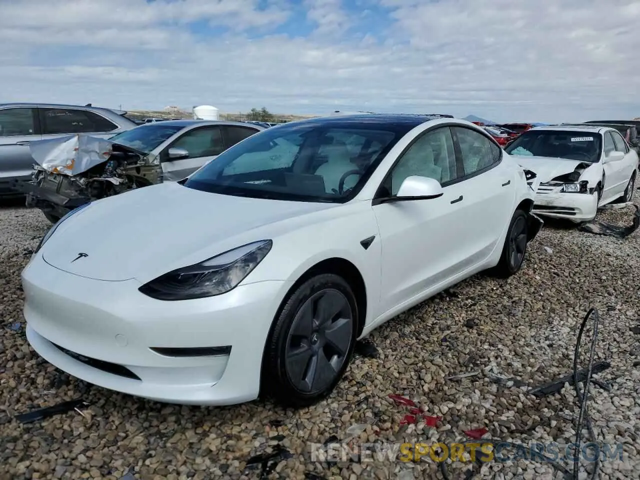 1 fotografías del automóvil dañado 5YJ3E1EA9PF569835 TESLA MODEL 3 2023