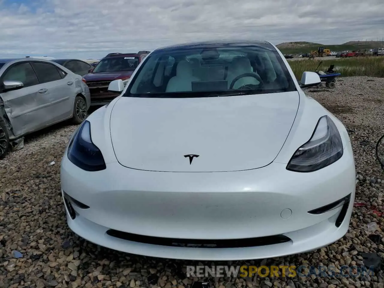 5 fotografías del automóvil dañado 5YJ3E1EA9PF569835 TESLA MODEL 3 2023