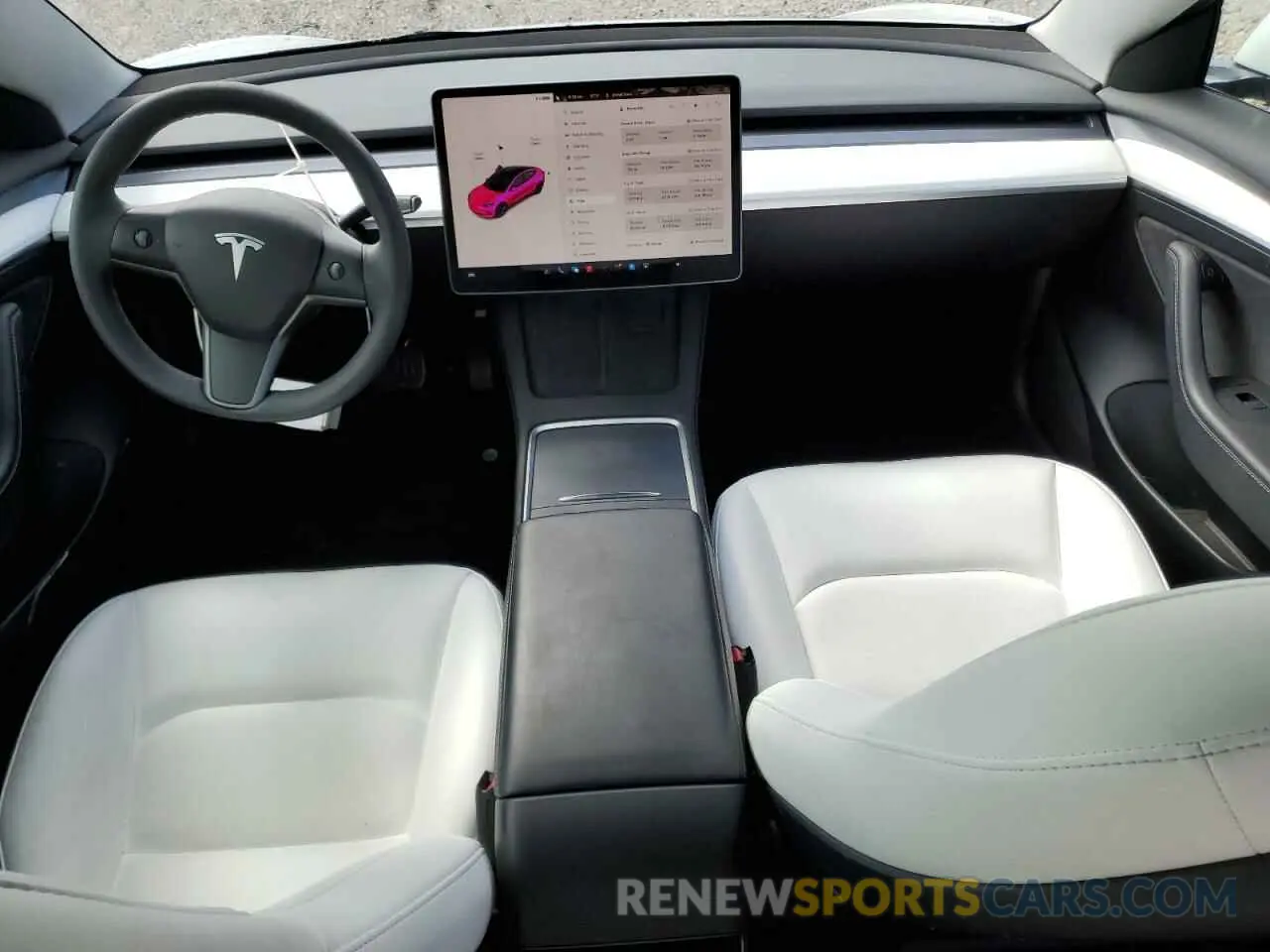 8 fotografías del automóvil dañado 5YJ3E1EA9PF569835 TESLA MODEL 3 2023