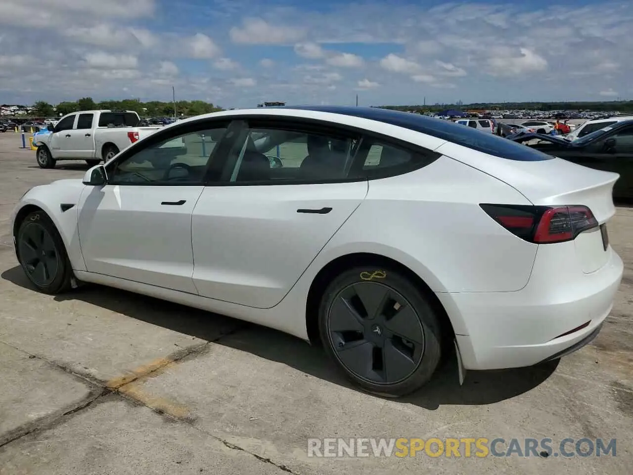 2 fotografías del automóvil dañado 5YJ3E1EA9PF575733 TESLA MODEL 3 2023