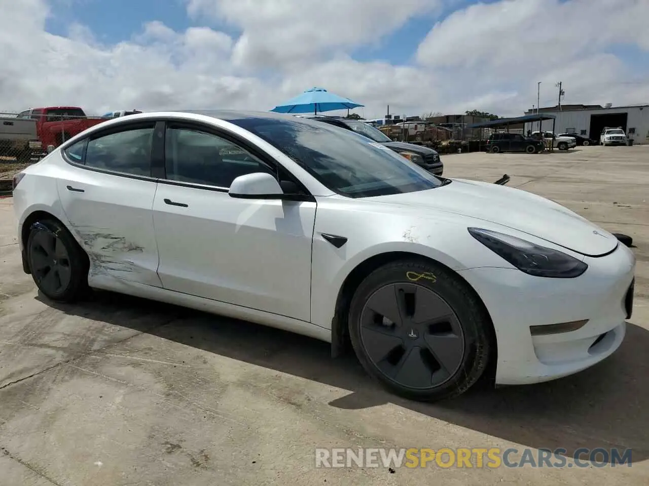 4 fotografías del automóvil dañado 5YJ3E1EA9PF575733 TESLA MODEL 3 2023