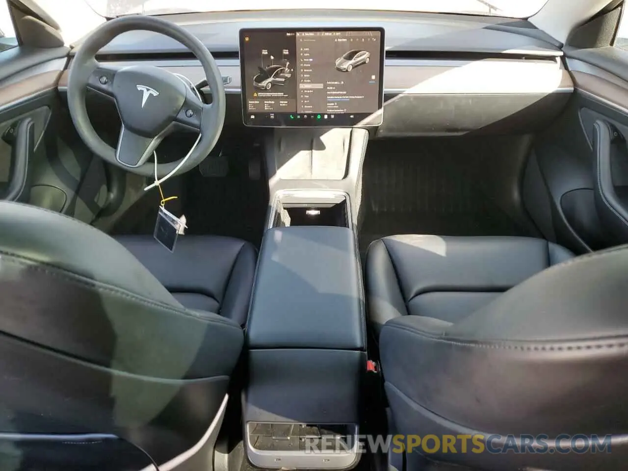 8 fotografías del automóvil dañado 5YJ3E1EA9PF584383 TESLA MODEL 3 2023