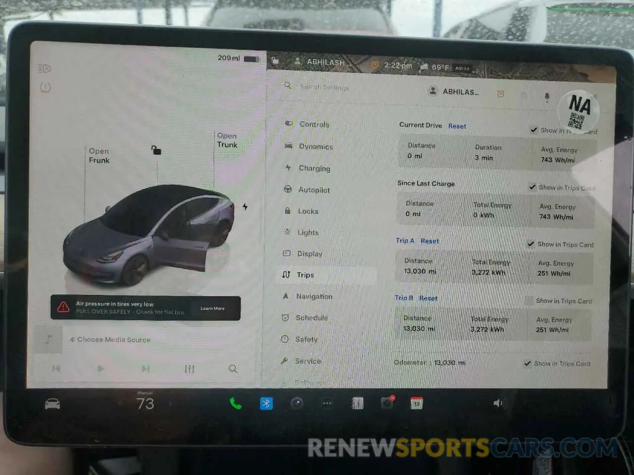 9 fotografías del automóvil dañado 5YJ3E1EA9PF585274 TESLA MODEL 3 2023