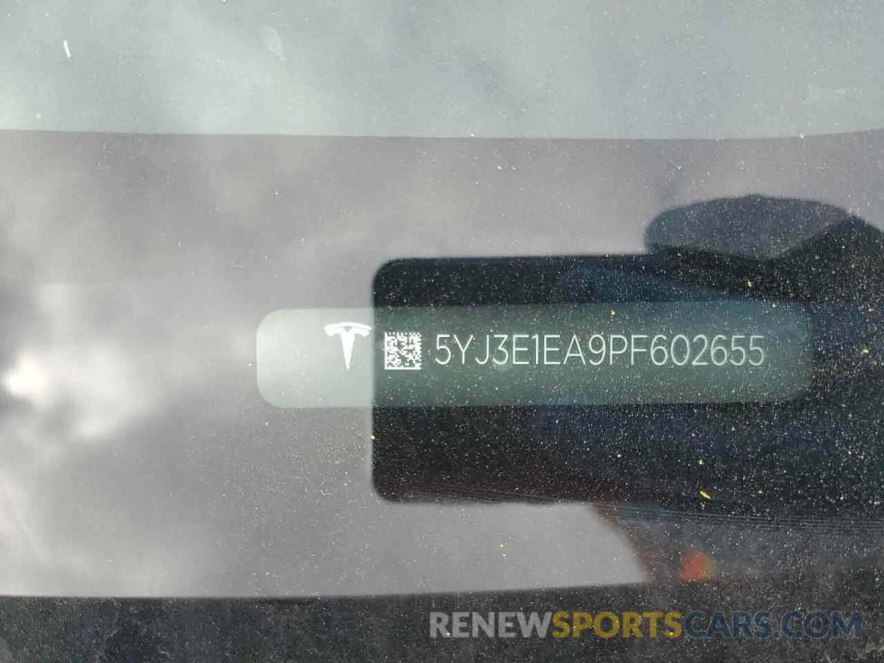 13 fotografías del automóvil dañado 5YJ3E1EA9PF602655 TESLA MODEL 3 2023