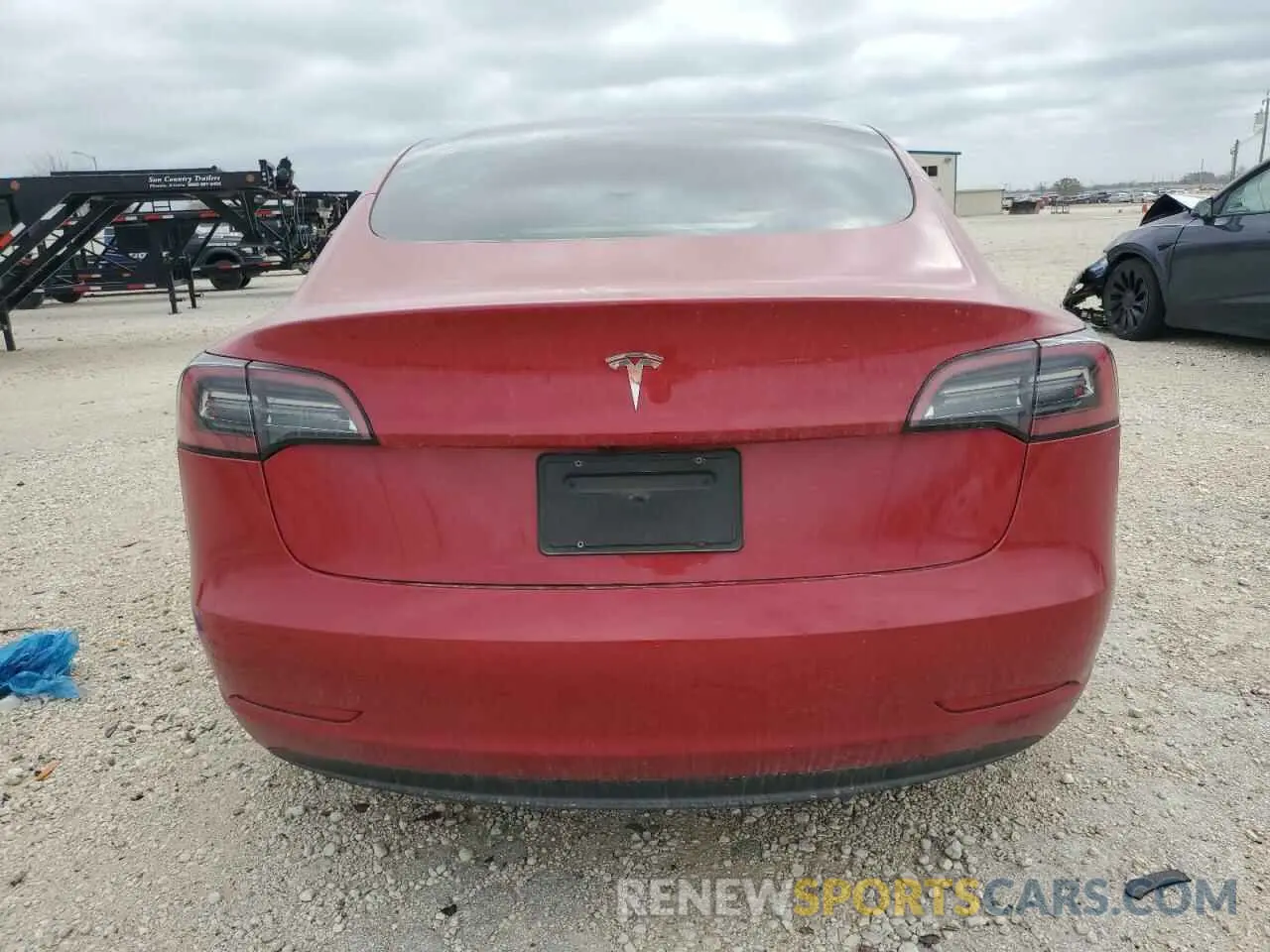 6 fotografías del automóvil dañado 5YJ3E1EA9PF602655 TESLA MODEL 3 2023