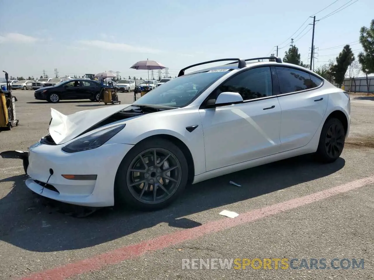 1 fotografías del automóvil dañado 5YJ3E1EA9PF604289 TESLA MODEL 3 2023