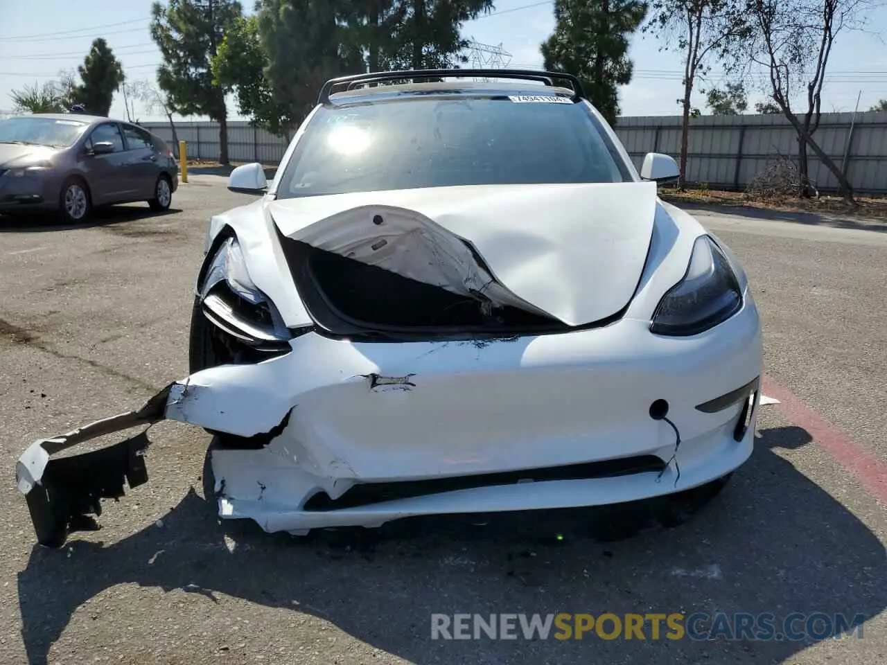 5 fotografías del automóvil dañado 5YJ3E1EA9PF604289 TESLA MODEL 3 2023