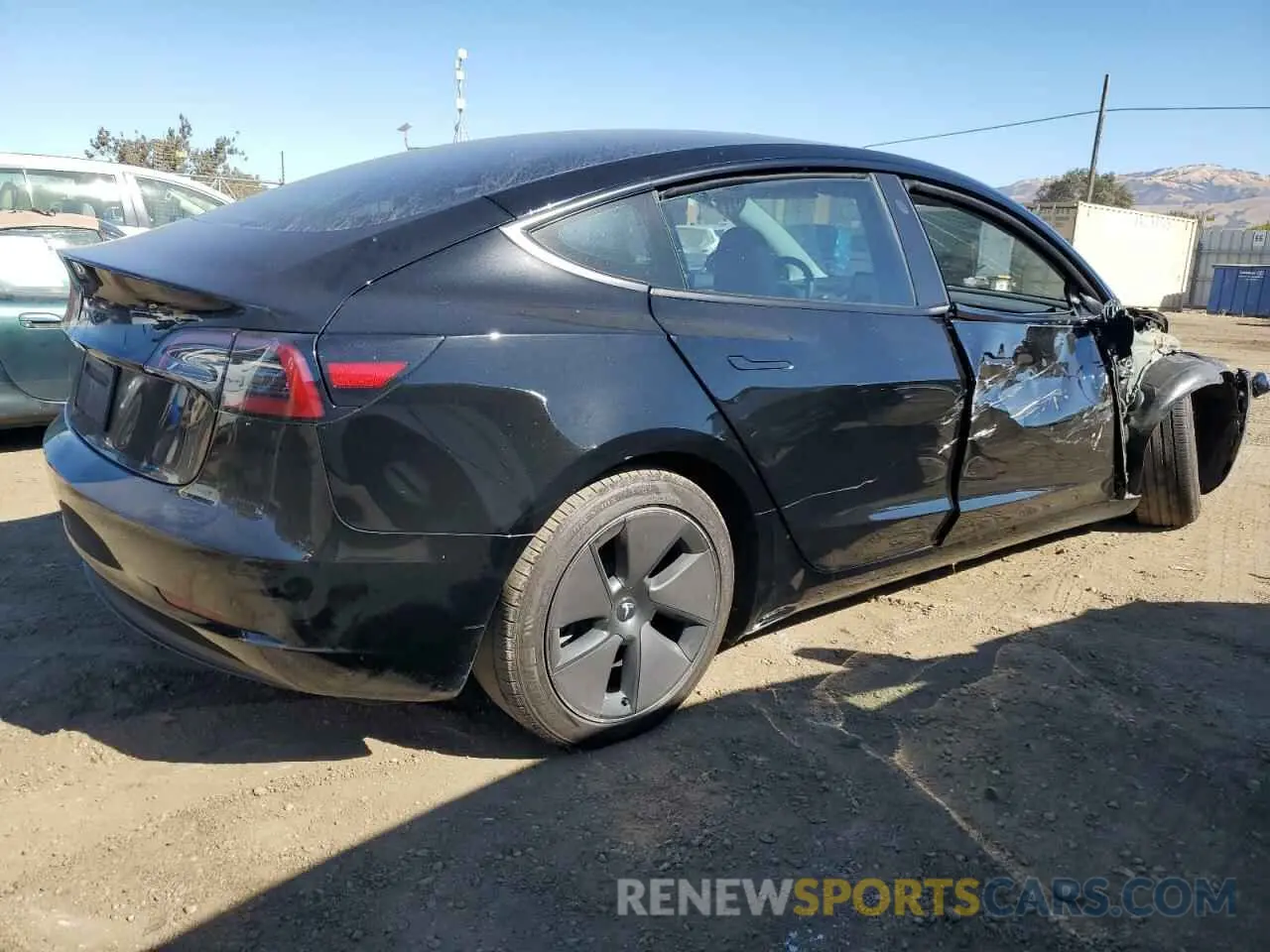 3 fotografías del automóvil dañado 5YJ3E1EA9PF614207 TESLA MODEL 3 2023