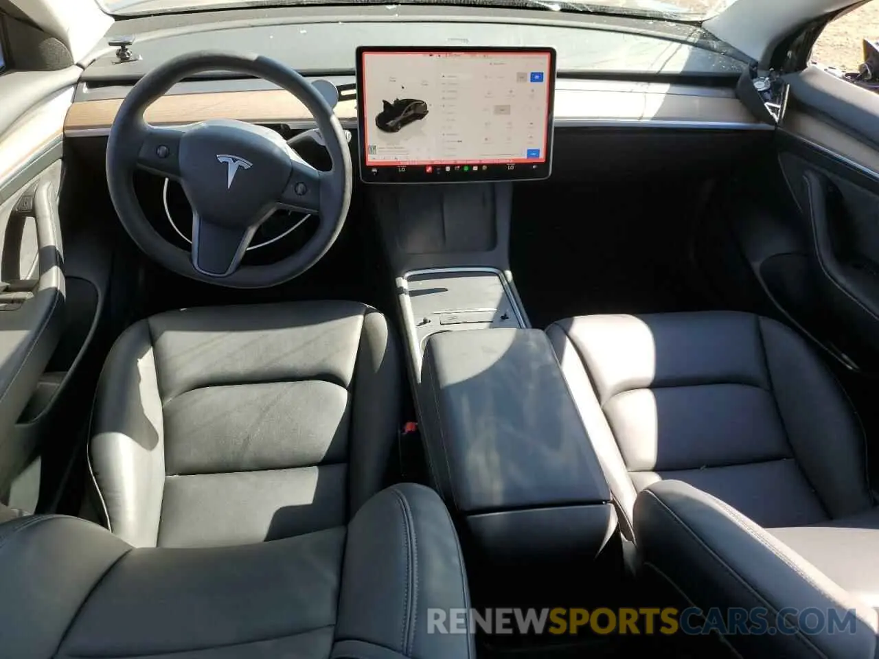 8 fotografías del automóvil dañado 5YJ3E1EA9PF614207 TESLA MODEL 3 2023