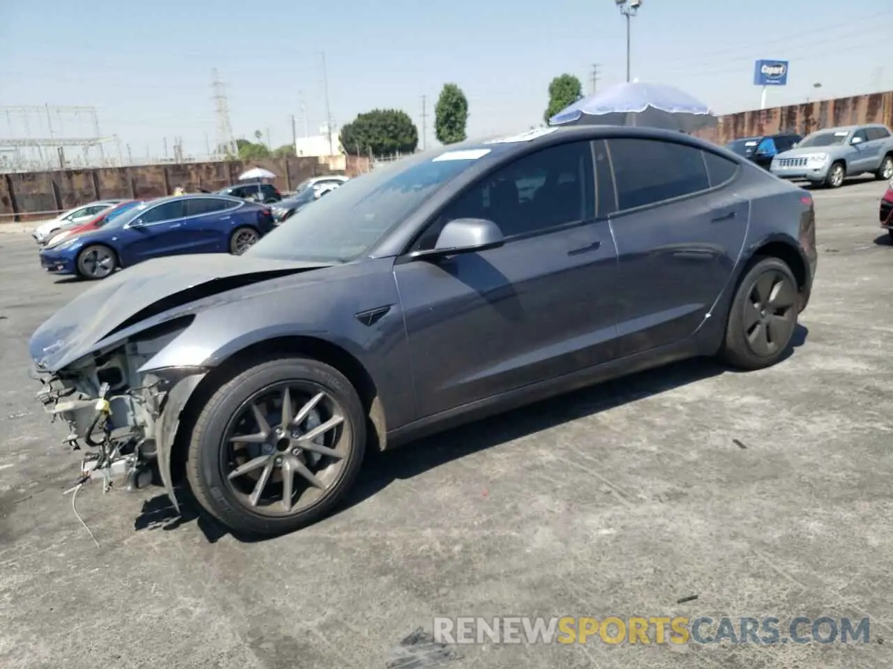 1 fotografías del automóvil dañado 5YJ3E1EA9PF619682 TESLA MODEL 3 2023