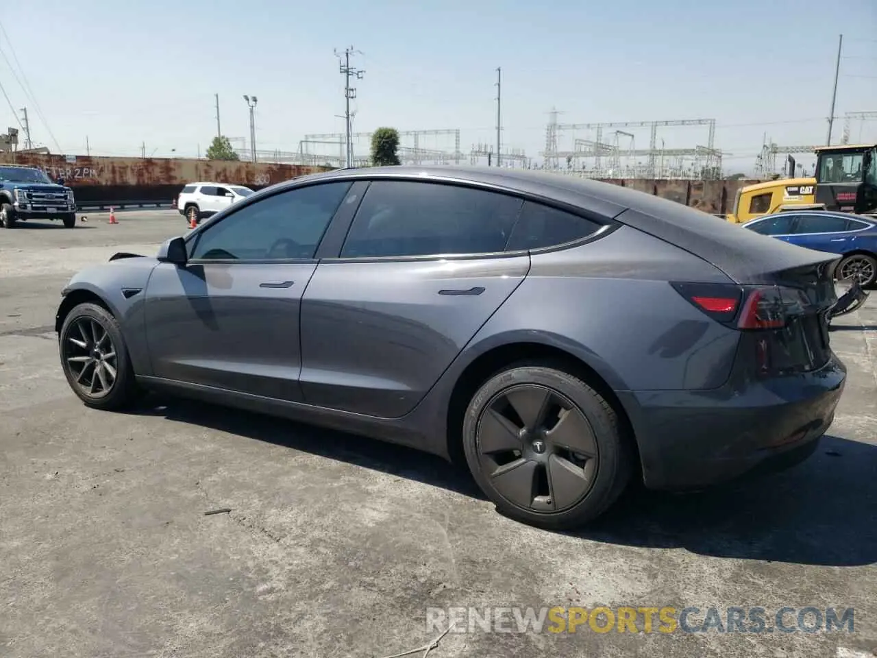2 fotografías del automóvil dañado 5YJ3E1EA9PF619682 TESLA MODEL 3 2023