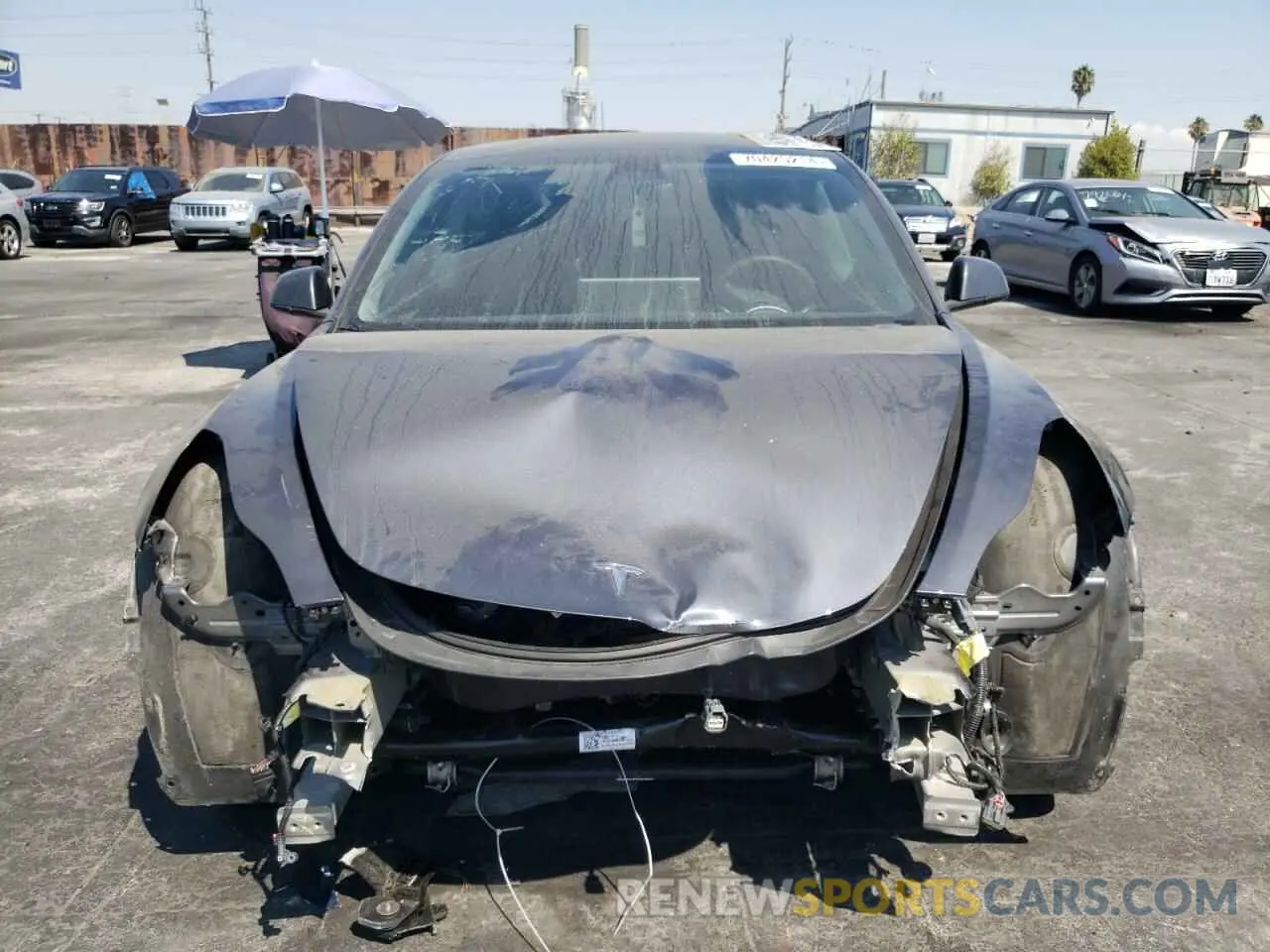 5 fotografías del automóvil dañado 5YJ3E1EA9PF619682 TESLA MODEL 3 2023