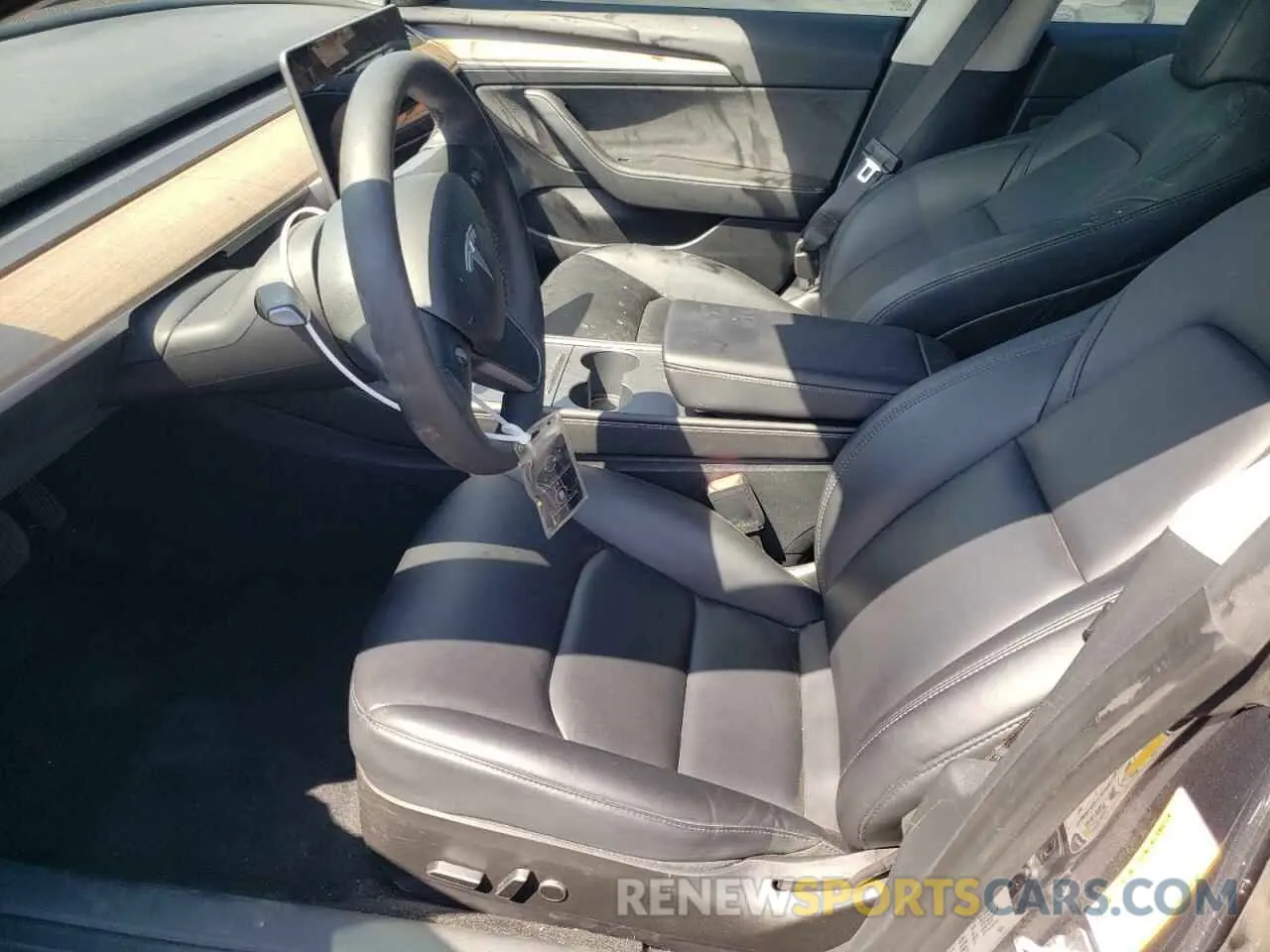 7 fotografías del automóvil dañado 5YJ3E1EA9PF619682 TESLA MODEL 3 2023