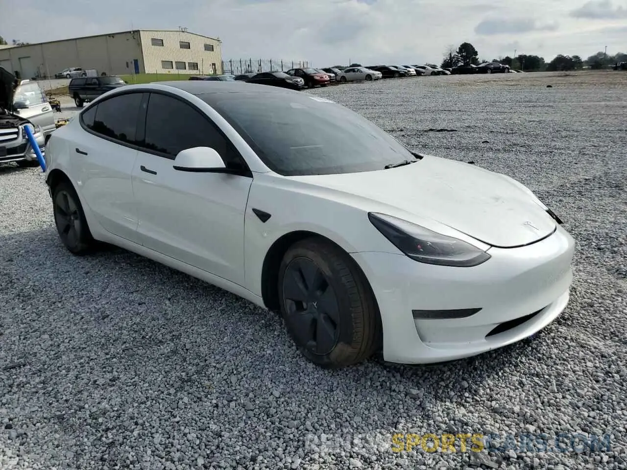 4 fotografías del automóvil dañado 5YJ3E1EA9PF639799 TESLA MODEL 3 2023