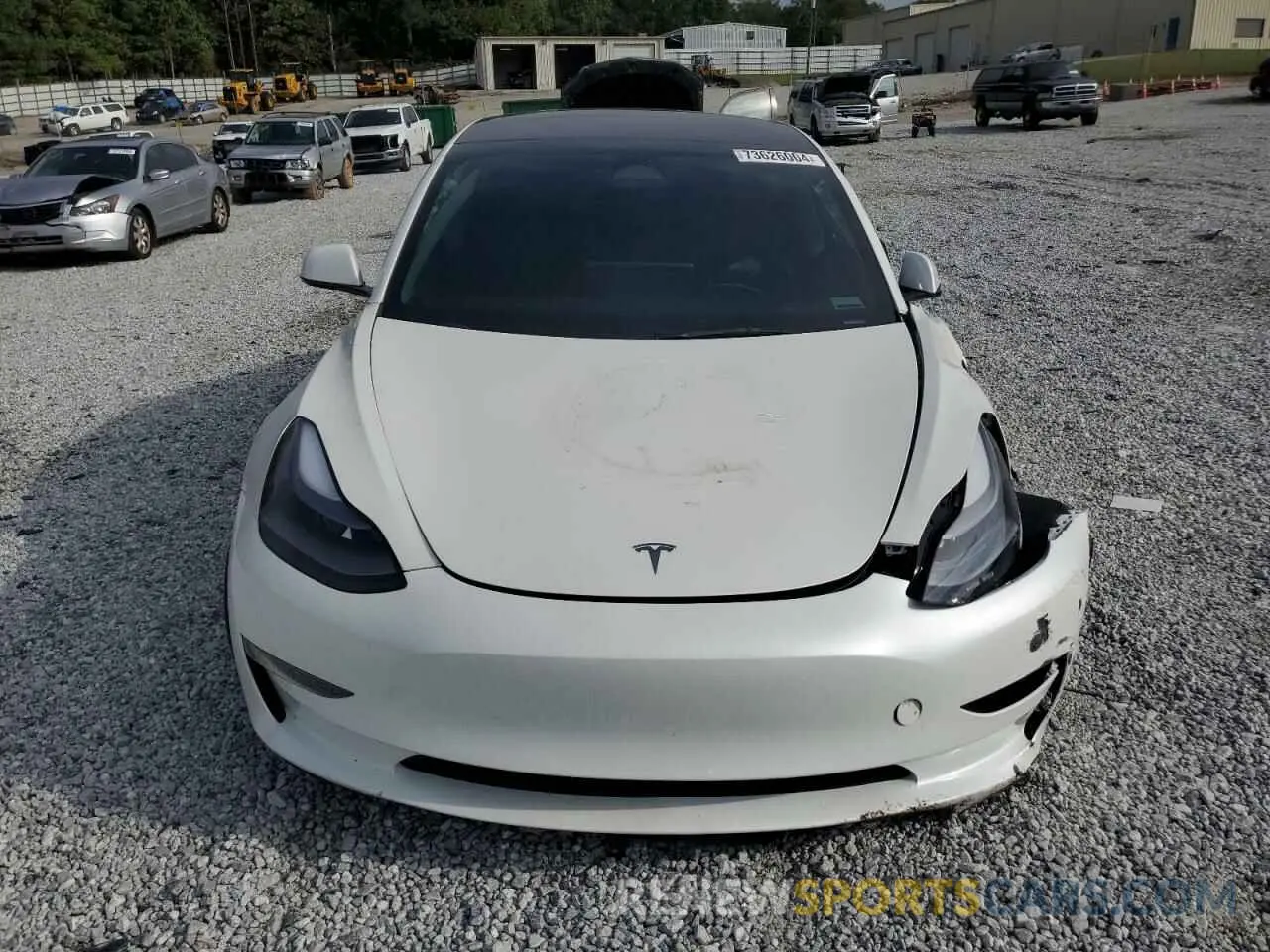 5 fotografías del automóvil dañado 5YJ3E1EA9PF639799 TESLA MODEL 3 2023