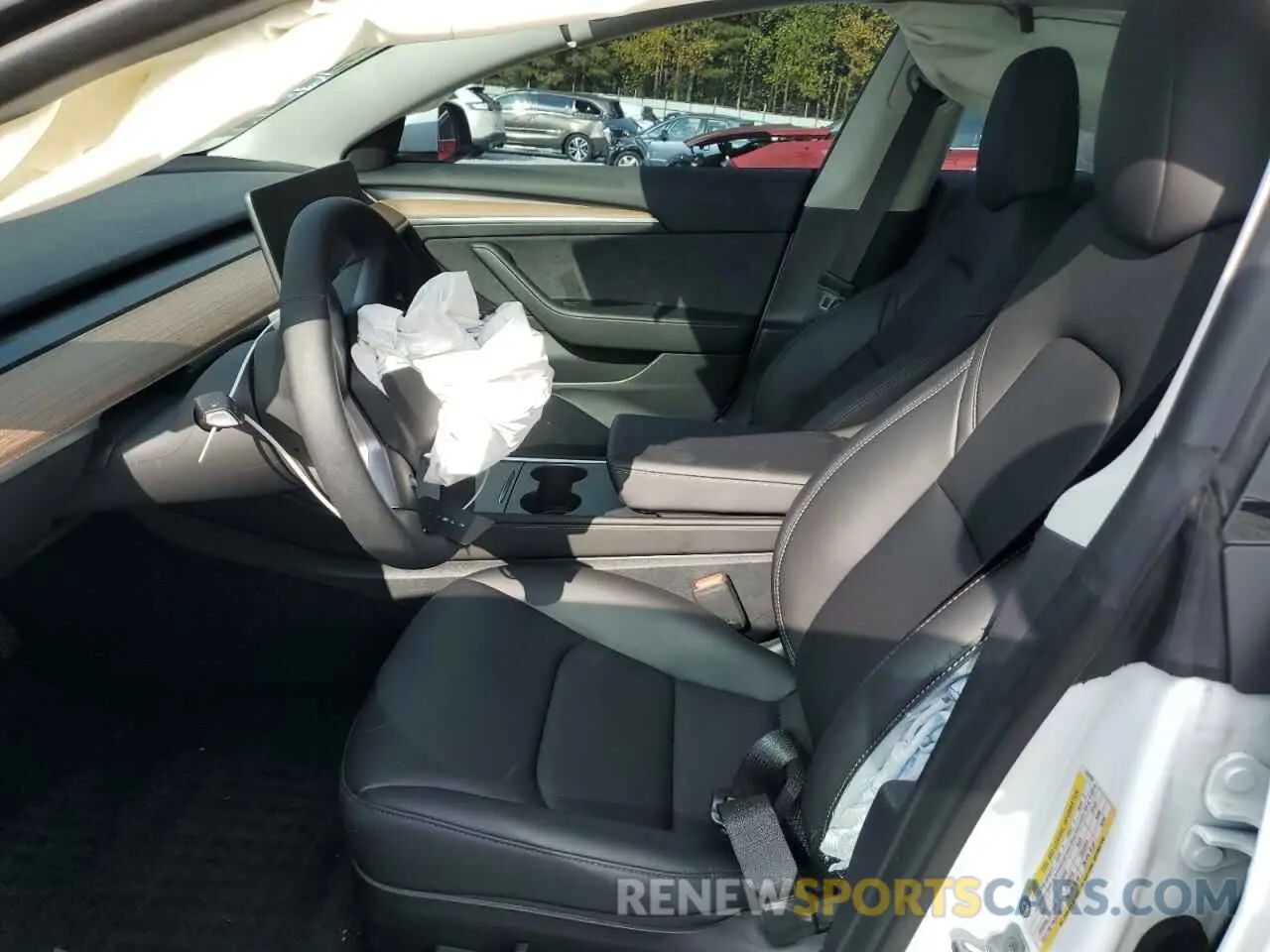 7 fotografías del automóvil dañado 5YJ3E1EA9PF639799 TESLA MODEL 3 2023