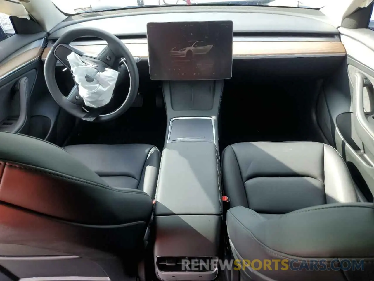 8 fotografías del automóvil dañado 5YJ3E1EA9PF639799 TESLA MODEL 3 2023