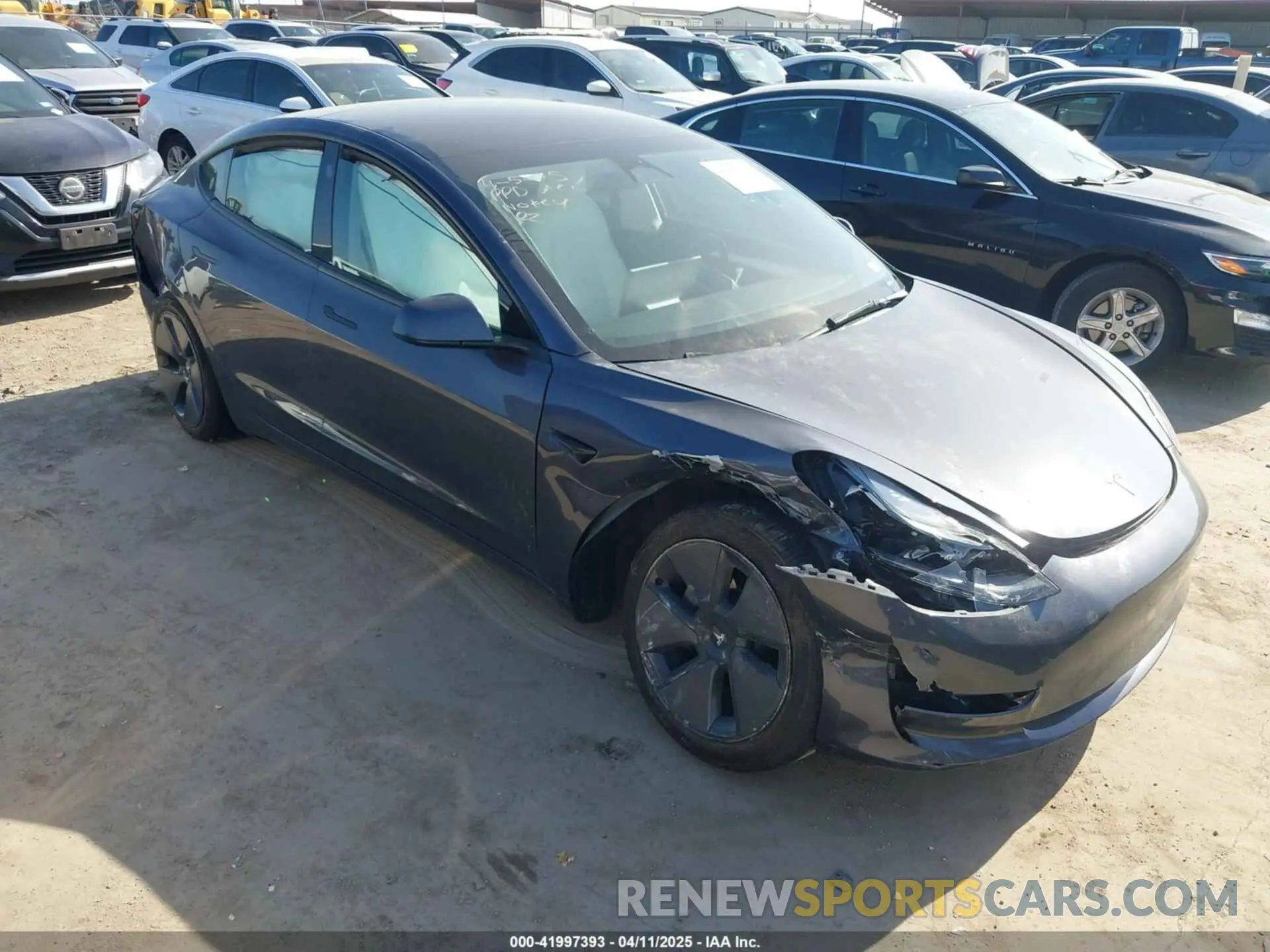 1 fotografías del automóvil dañado 5YJ3E1EA9PF641908 TESLA MODEL 3 2023