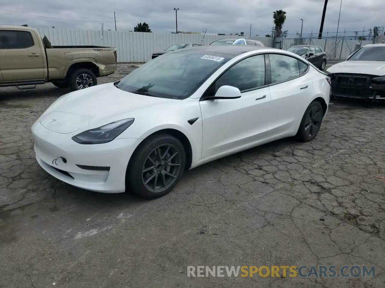 1 fotografías del automóvil dañado 5YJ3E1EA9PF646932 TESLA MODEL 3 2023