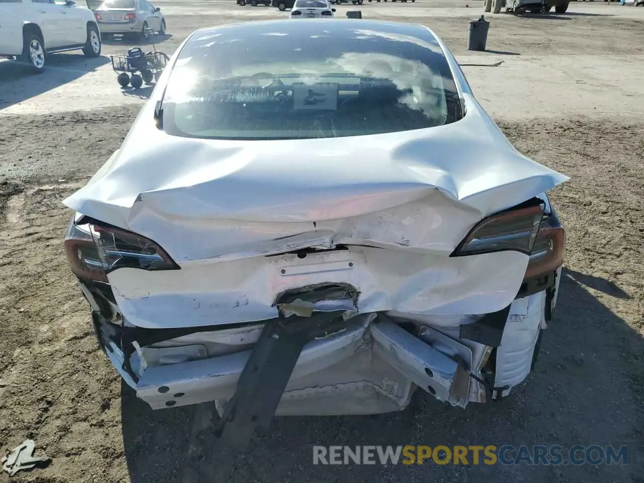6 fotografías del automóvil dañado 5YJ3E1EA9PF647417 TESLA MODEL 3 2023