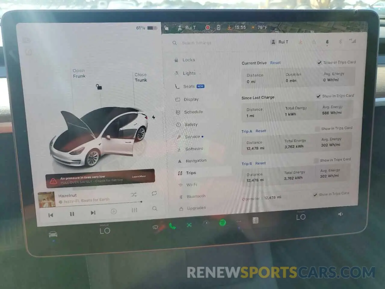 9 fotografías del automóvil dañado 5YJ3E1EA9PF647417 TESLA MODEL 3 2023