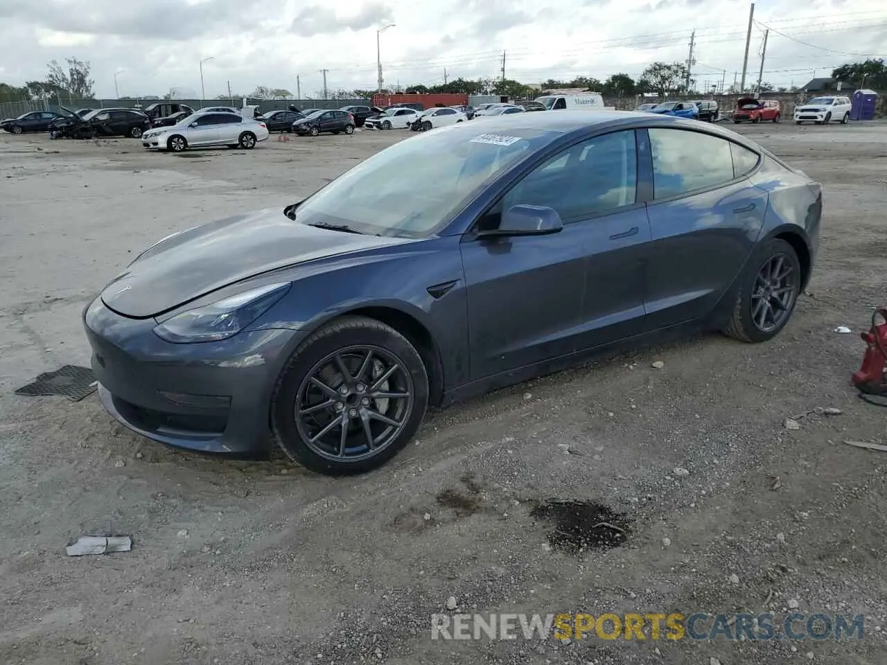 1 fotografías del automóvil dañado 5YJ3E1EA9PF666503 TESLA MODEL 3 2023