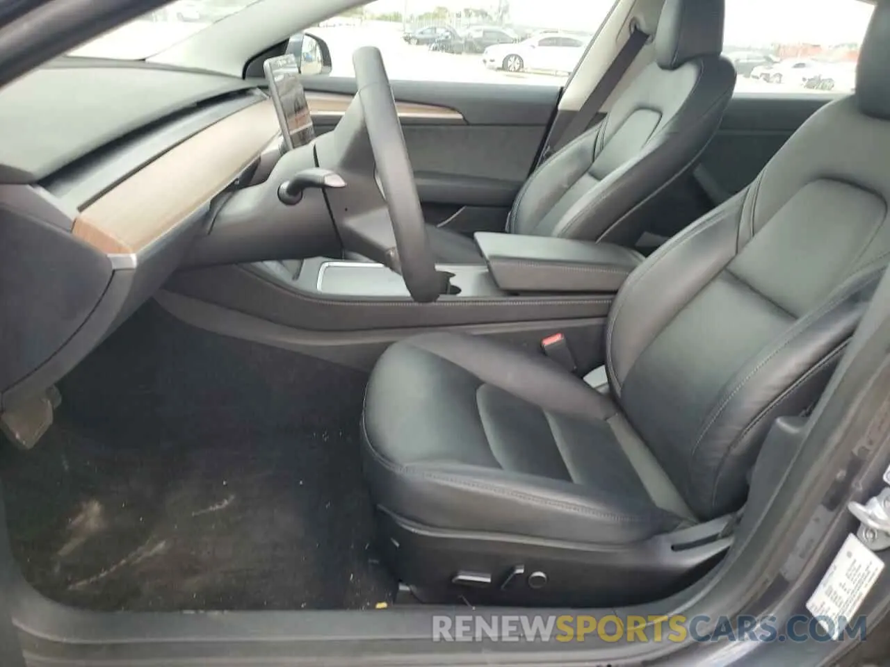 7 fotografías del automóvil dañado 5YJ3E1EA9PF666503 TESLA MODEL 3 2023