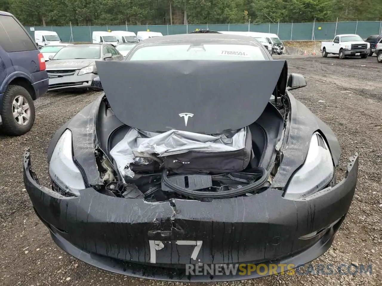 5 fotografías del automóvil dañado 5YJ3E1EA9PF667960 TESLA MODEL 3 2023