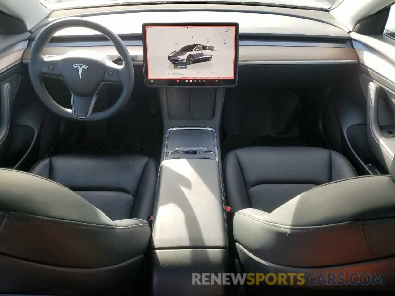 8 fotografías del automóvil dañado 5YJ3E1EA9PF668249 TESLA MODEL 3 2023