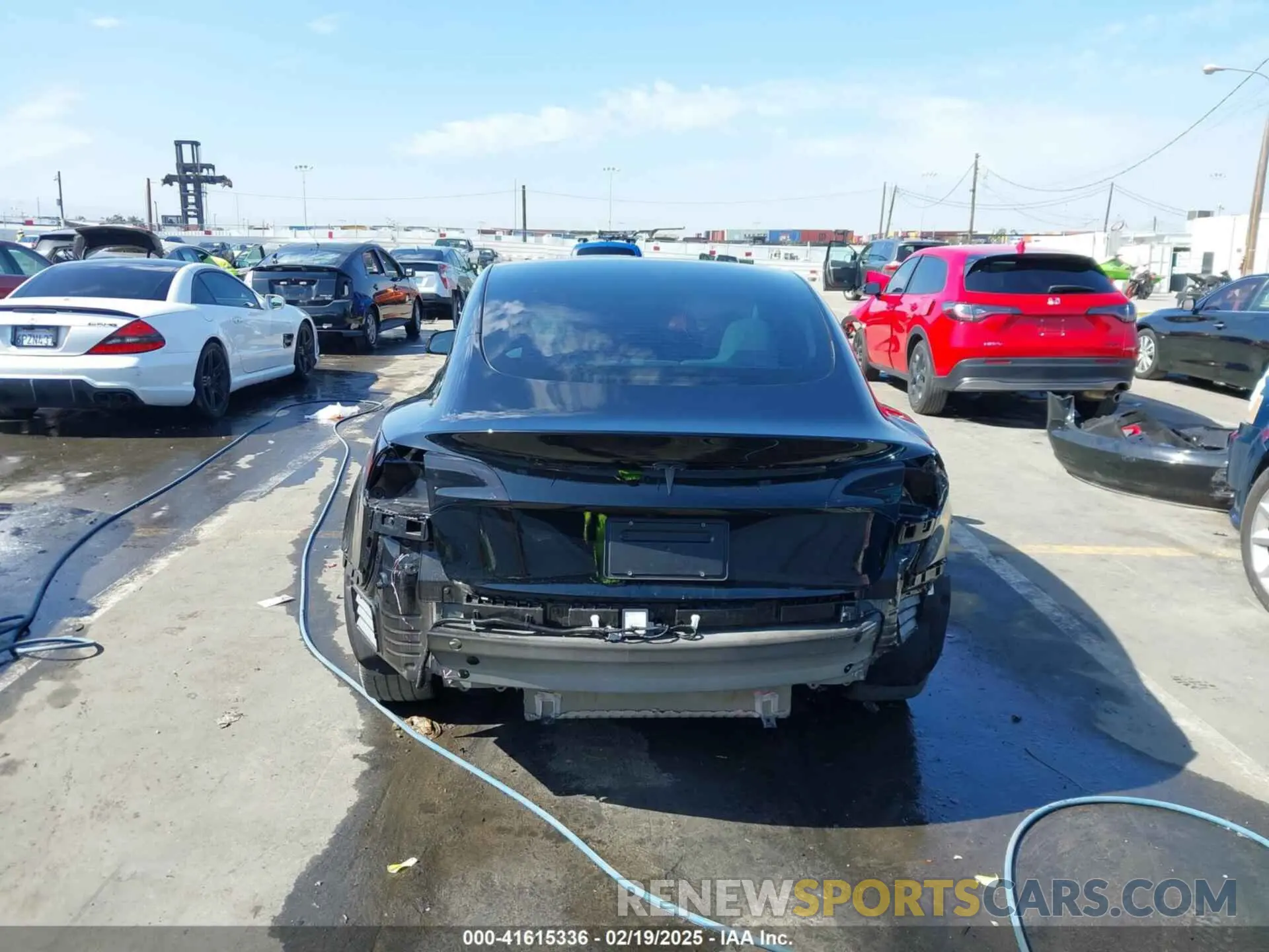 17 fotografías del automóvil dañado 5YJ3E1EA9PF670602 TESLA MODEL 3 2023