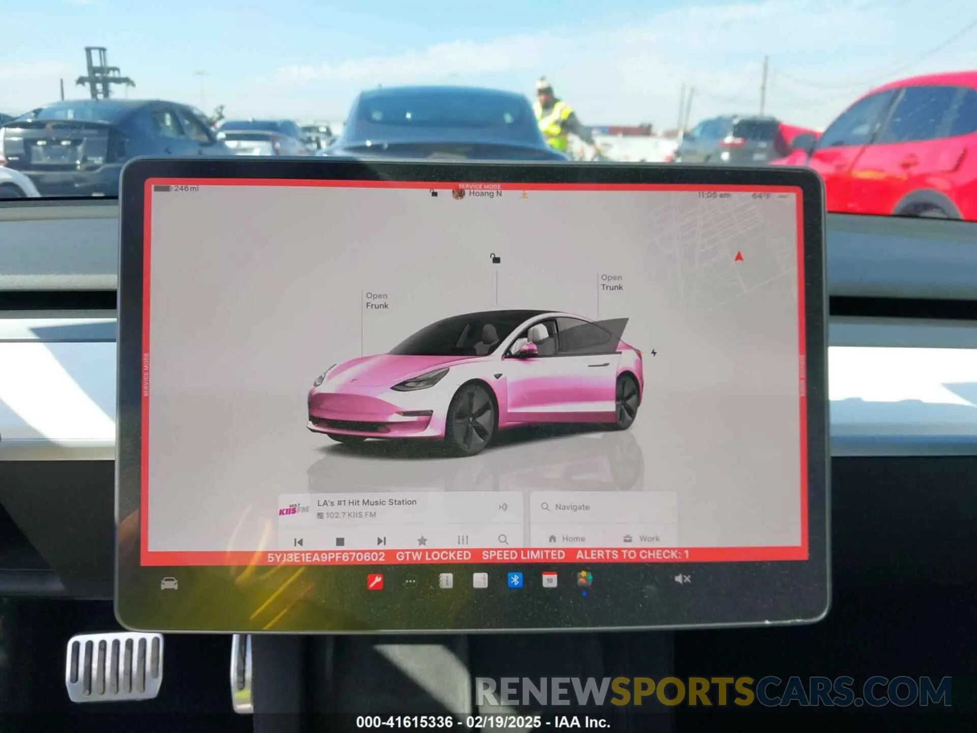 19 fotografías del automóvil dañado 5YJ3E1EA9PF670602 TESLA MODEL 3 2023