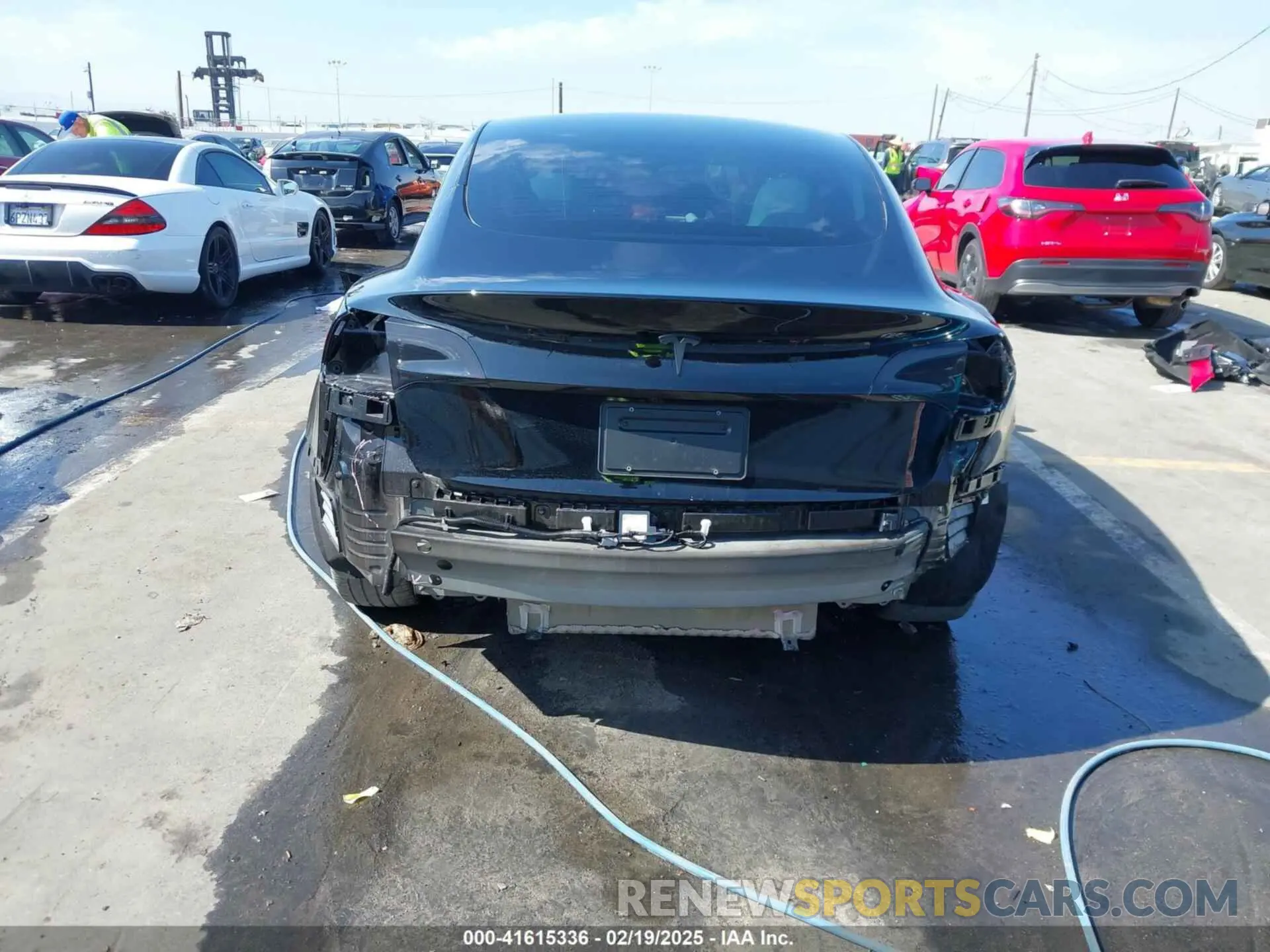 6 fotografías del automóvil dañado 5YJ3E1EA9PF670602 TESLA MODEL 3 2023