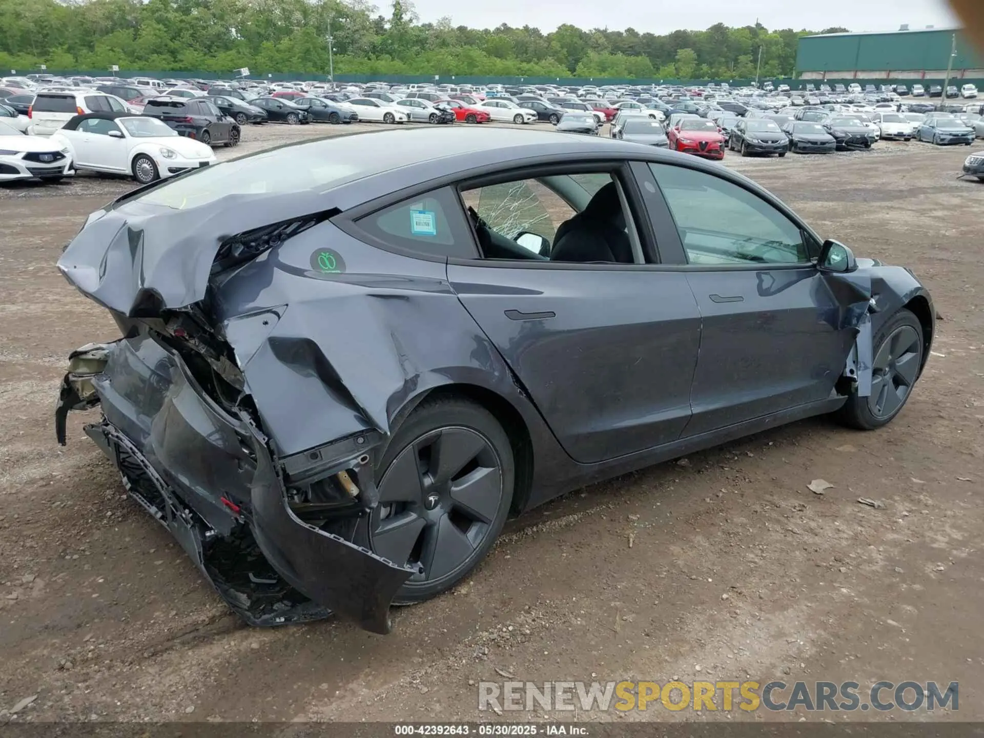 4 fotografías del automóvil dañado 5YJ3E1EA9PF673399 TESLA MODEL 3 2023